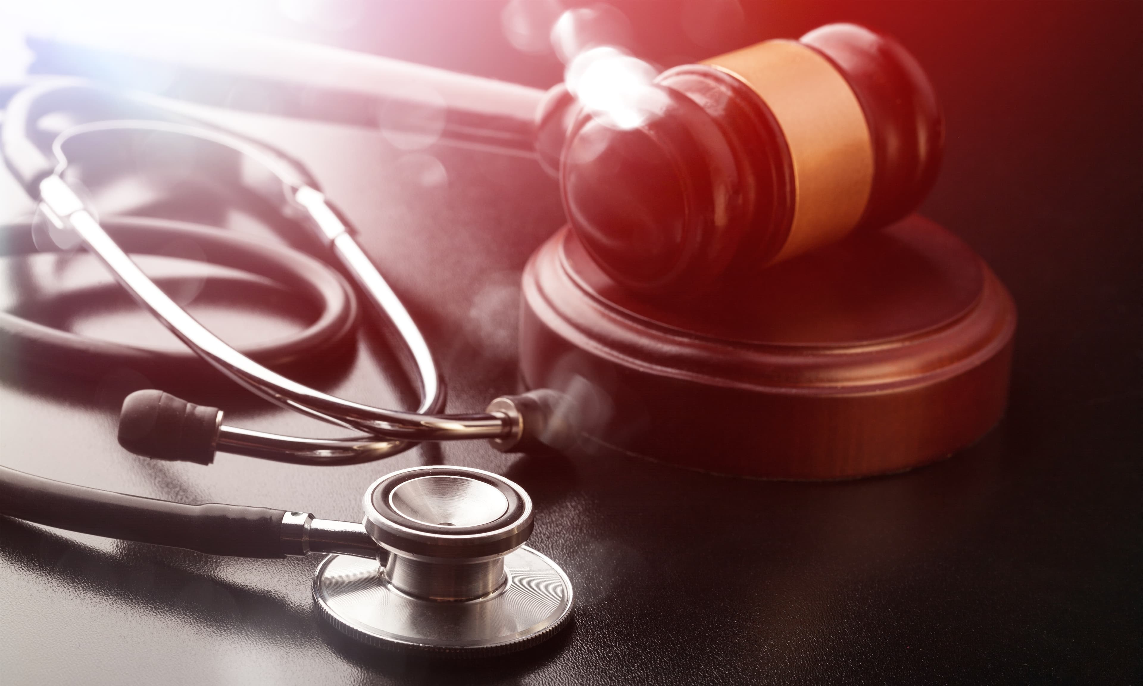 Stethoscope/gavel still photo